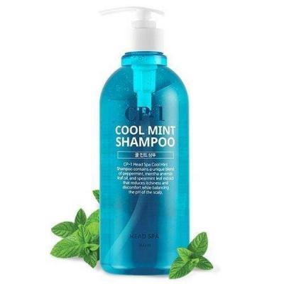 Шампунь освежающий с экстрактом ментола Esthetic House CP-1 Head Spa Cool Mint Shampoo 500 ml 1 - Фото 2