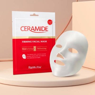 Маска тканевая укрепляющая для лица с керамидами FarmStay Ceramide Firming Facial Mask 27ml 2 - Фото 2