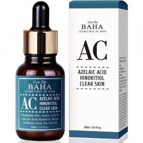 Сироватка для боротьби з акне Cos de Baha AC Azelaic Acid Hinokitiol Clear Skin Serum 30ml