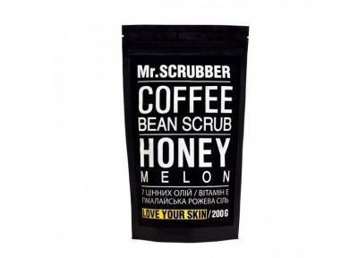 Скраб кавовий з гімалайською сіллю для обличчя та тіла Mr.Scrubber Honey Melon 200g