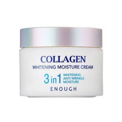 Крем осветляющий с ниацинамидом Enough Collagen Whitening Moisture Cream 3 in 1 (50 ml) 2 - Фото 2