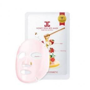 Маска С Витаминным Комплексом  JayJun Honey Dew Red Mask Осветляющая Увлажняющая