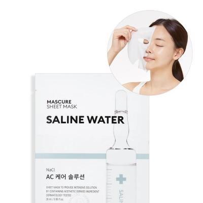 Увлажняющая тканевая маска с экстрактом соленой воды Missha Mascure AC Care Solution Sheet Mask Saline Water 28ml 0 - Фото 1