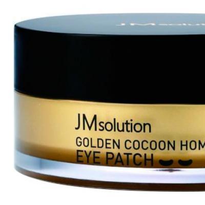 Гидрогелевые омолаживающие патчи с золотом JM solution Golden Cocoon Home Esthetic Eye Patch 60шт