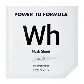 Маска тканевая осветляющая для сияния кожи с ниацинамидом It's Skin Power 10 Formula WH Mask Sheet 25ml