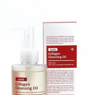 Гидрофильное масло для лица с лактобактериями MEDI-PEEL Red Lacto Collagen Cleansing Oil 200ml 0 - Фото 1
