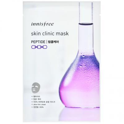 Маска Профессиональная Укрепляющая Омолаживающая С Пептидами Innisfree Skin Clinic Mask Peptide 20ml