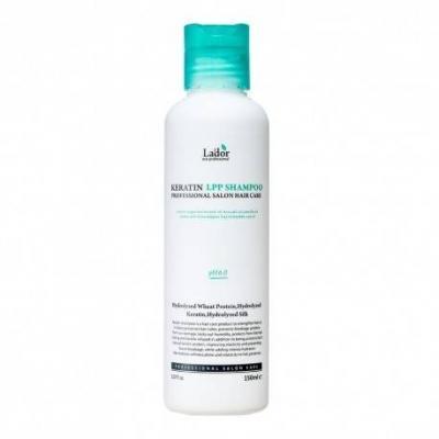 Профессиональный Кератиновый Безсульфатный Шампунь Lador Keratin LPP Shampoo 150ml 0 - Фото 1