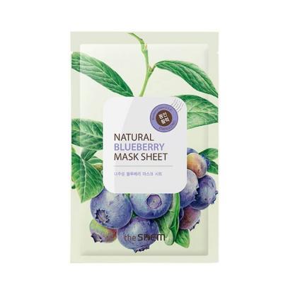 Маска Тканевая Укрепляющая С Экстрактом Черники The Saem Natural Blueberry Mask Sheet