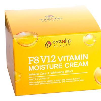 Крем для лица витаминный увлажняющий Eyenlip F8 V12 Vitamin Moisture Cream 50g 0 - Фото 1