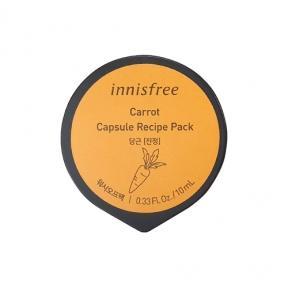 Маска ночная питательная с экстрактом моркови  Innisfree  Capsule Recipe Pack Carrot 10ml