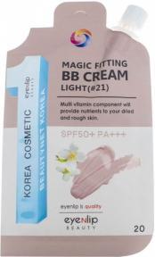 BB-крем осветляющий для лица Eyenlip MAGIC FITTING BB CREAM LIGHT SPF 50+ PA ++++ 20ml