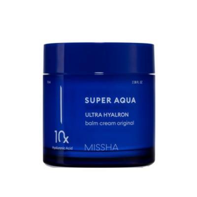 Крем-бальзам для лица увлажняющий Missha Super Aqua Ultra Hyalron Balm Cream Original 70ml 0 - Фото 1