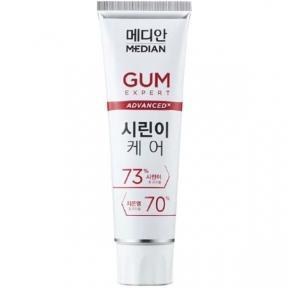 Зубна паста антибактеріальна безабразивна для ротової порожнини MEDIAN GUM EXPERT BASIC TOOTHPASTE 77% 120g