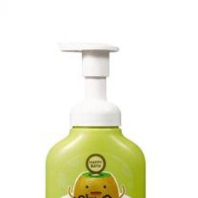 Мыло для рук органическое с экстрактом киви Happy Bath Kiwi Bubble Hand Wash Yellow Green 250ml