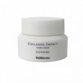 Крем для обличчя із колагеном WellDerma Sapphire Collagen Impact Hydro Cream mine (10g)