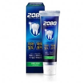 Зубная паста с экстрактом перечной мяты 2080 Power Shield Green Peppermint 120g