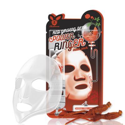 Маска омолаживающая с женьшенем Elizavecca Face Care Red Ginseng Deep Power Ringer Mask Pack 23ml