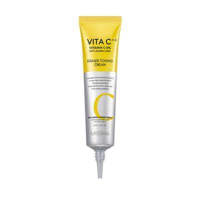 Крем-ластик для лица тонизирующий Missha Vita C Plus Eraser Toning Cream 30ml 0 - Фото 1