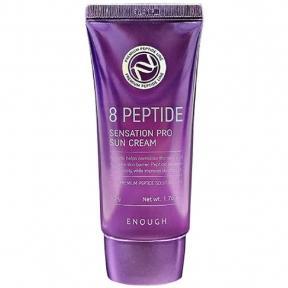 Солнцезащитный крем с пептидами - Enough 8 Peptide Sensation Pro Sun Cream, 50 мл
