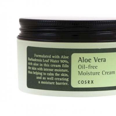 Крем - Гель Успокаивающий Увлажняющий С Алоэ COSRX Aloe Vera Oil Free Moisture Cream  100ml