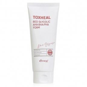 Пенка для умывания с гликолевой кислотой Esthetic House Toxheal Red Glycolic AHA-BHA-PHA Foam 150ml