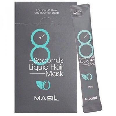 Маска для восстановления и объема волос Masil 8 Seconds Liquid Hair Mask 8ml 2 - Фото 2