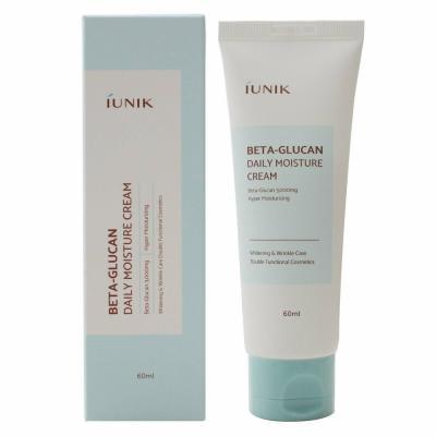 Крем для интенсивного увлажнения и оздоровления кожи с бета-глюканом IUNIK Beta-Glucan Daily Moisture Cream 