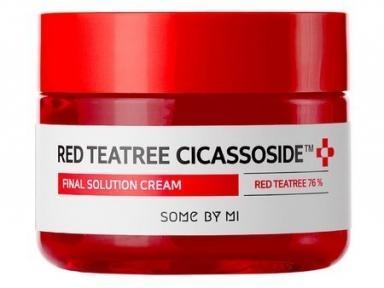 Крем успокаивающий с экстрактом красного чайного дерева для лица Some By Mi Red Teatree Cicassoside Final Solution Cream 60ml