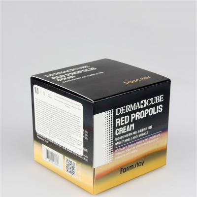 Крем питательный для лица с прополисом и гибискусом Farmstay Derma Cube Red Propolis Cream 80ml 3 - Фото 3