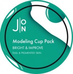 Альгінатна маска для тьмяної та пігментованої шкіри обличчя J:ON Modeling Pack Bright & Improve