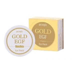 Патчи Гидрогелевые C Коллоидным Золотом И Эпидермальным Фактором Роста Petitfee GOLD Premium EGF Eye Patch