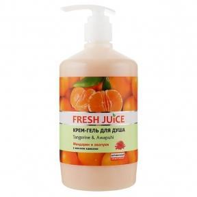 Крем-гель для душу «Мандарин і Авапухі» Fresh Juice Hawaiian Paradise Tangerine 750ml