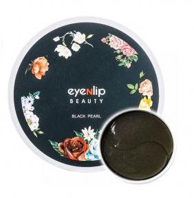 Патчі гідрогелеві антивікові з чорними перлами для очей Eyenlip BLACK PEARL HYDROGEL EYE PATCH 60шт