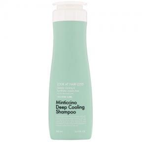 Шампунь освежающий для жирной кожи головы Daeng Gi Meo Ri Look At Hair Loss Minticcino Deep Cooling Shampoo 500ml