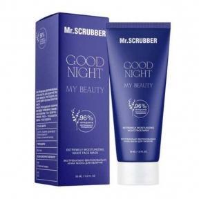Екстремально зволожувальна нічна маска для обличчя Mr.SCRUBBER Good Night My Beauty 50ml