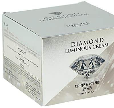 Крем для лица осветляющий с алмазной пудрой и отбеливающим комплексом DIAMOND LUMINOUS CREAM SHANGPREE 50ml