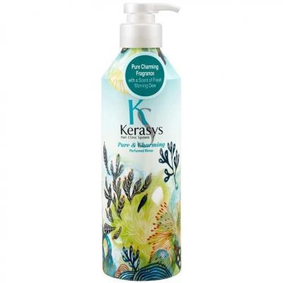 Кондиционер парфюмированный для сухих и ломких волос KeraSys  Pure and Charming Perfumed Rinse 400ml 0 - Фото 1