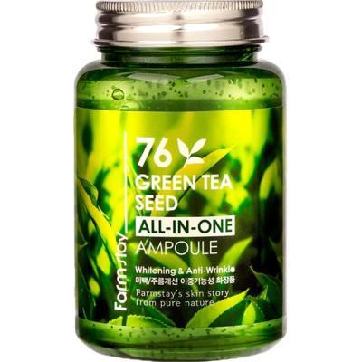 Сыворотка многофункциональная с экстрактом зеленого чая FarmStay 76 Green Tea Seed All-In-One Ampoule 250 ml 2 - Фото 2