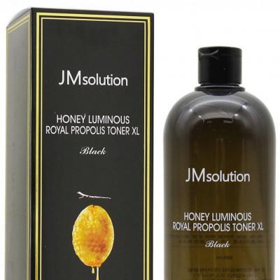 Тонер с экстрактом прополиса JM Solution Honey Luminous Royal Propolis Toner XL Black  600ml 0 - Фото 1