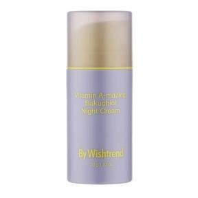 Нічний крем з ретиналем та бакучиолом By Wishtrend Vitamin A-mazing Bakuchiol Night Cream 30 g