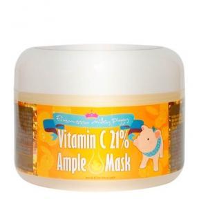Разогревающая маска для лица с витамином С Elizavecca Milky Piggy VitaminC 21% Ample Mask 100ml