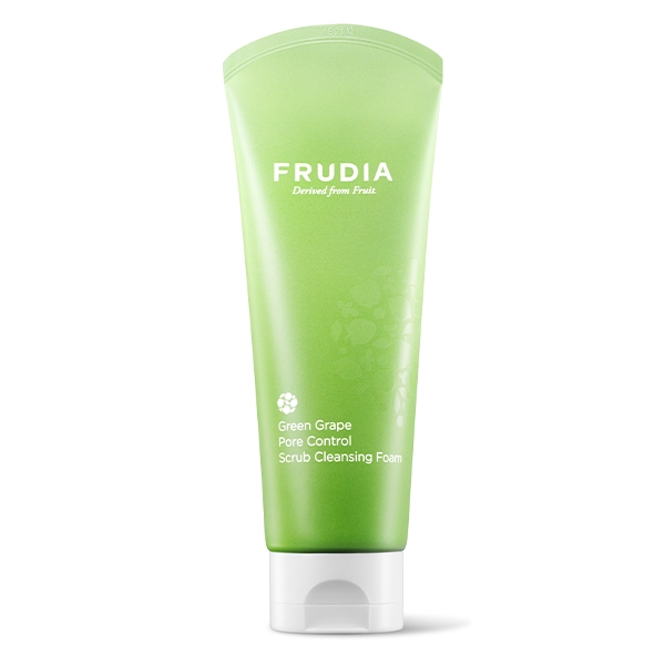 Себорегулирующая пенка-скраб для лица Frudia Green Grape Pore Control Scrub Cleansing Foam 145ml