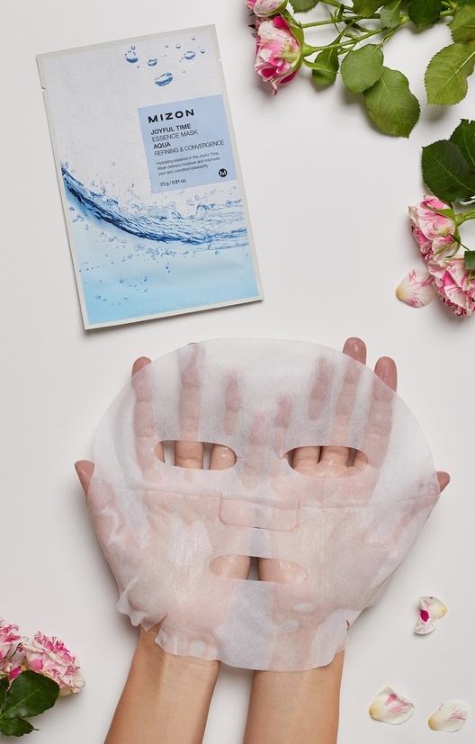 Маска увлажняющая с морской водой Mizon Joyful Time Essence Mask Aqua Refining & Convergence 23ml