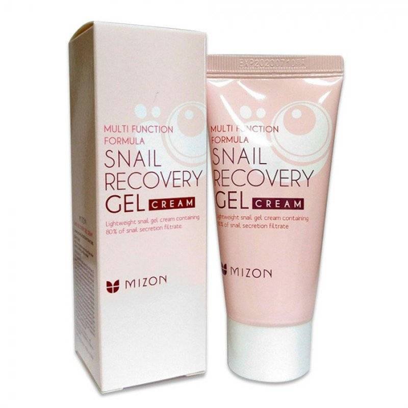 Крем-Гель Увлажняющий Восстанавливающий С Улиточным Муцином Mizon Snail Recovery Gel Cream