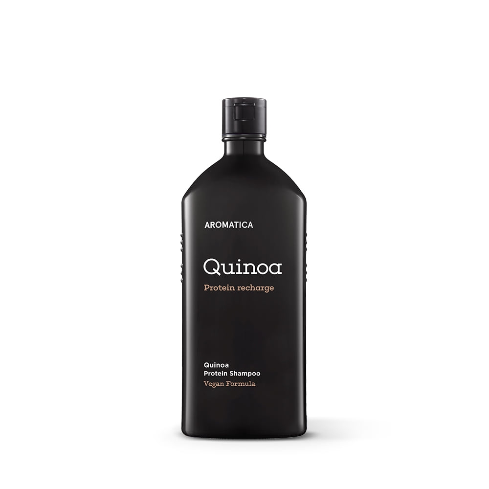 Восстанавливающий шампунь с киноа и протеинами для поврежденных волос AROMATICA QUINOA PROTEIN SHAMPOO 400ml
