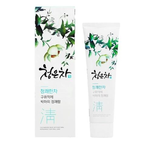 Зубная паста лечебная с экстрактом чая 2080 Cheong-Eun-Cha Fresh Tea Toothpaste 120 ml