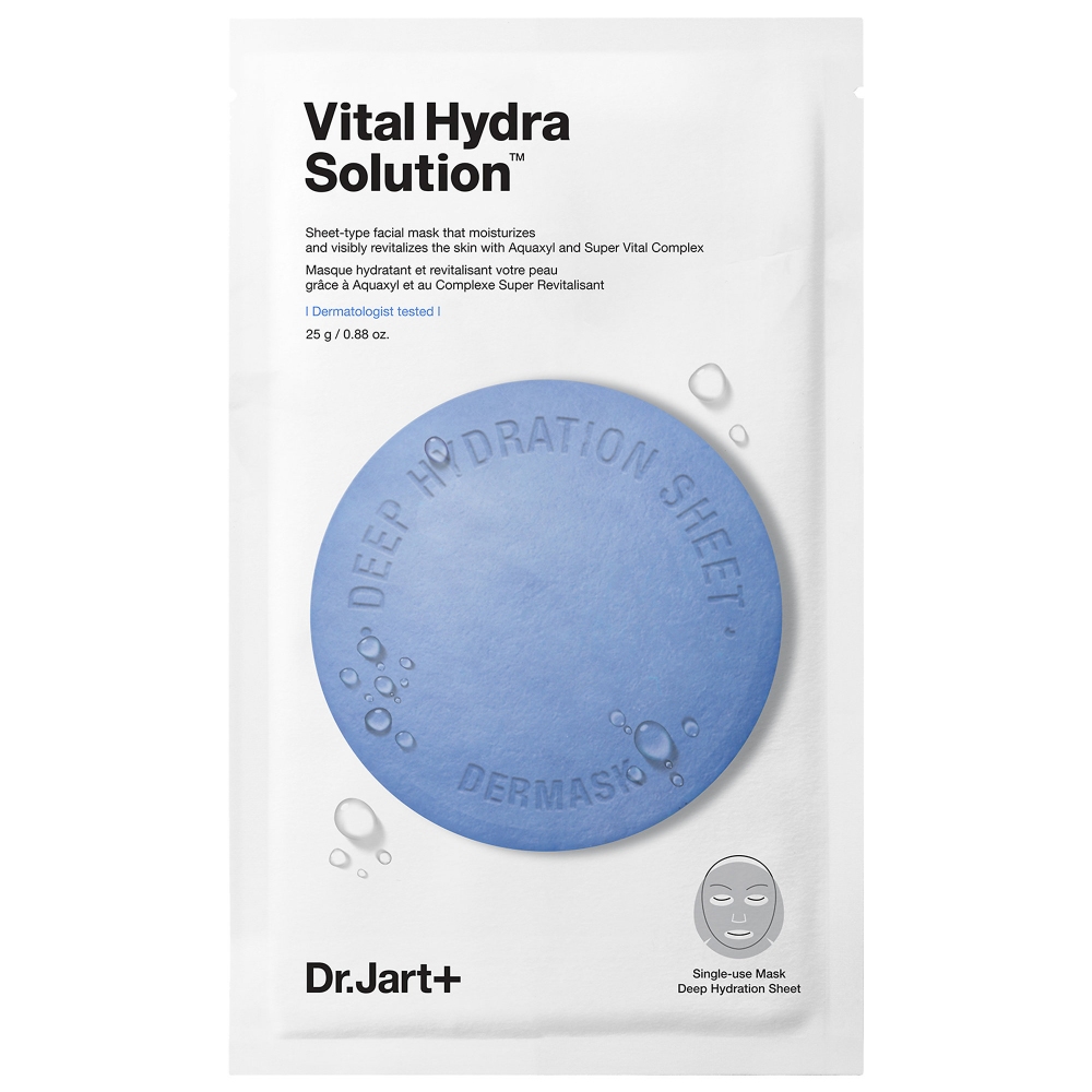 Маска Увлажняющая Dr. Jart+ Dermask Waterjet Vital Hydra Solution