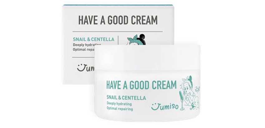 Крем Восстанавливающий С Улиточным Муцином И Экстрактом Центеллы Jumiso Have A Good Cream Snail & Centella 