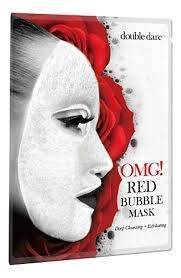 Маска Кислородная  С Экстрактами Красных Растений Double Dare OMG! Red Bubble Mask 